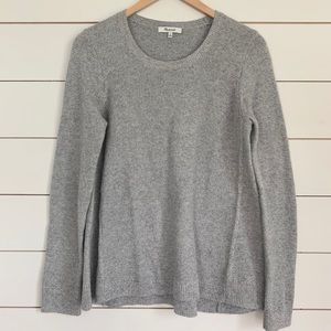 Madewell Cozy Gray Sweater